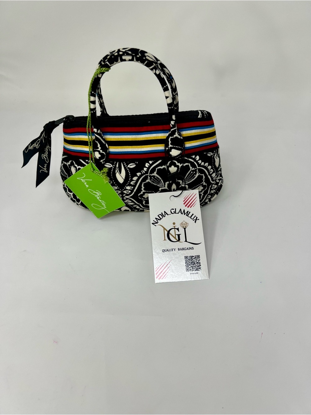 NWT Vera Bradley Barcelona Caitlyn Mini Tiny Purse